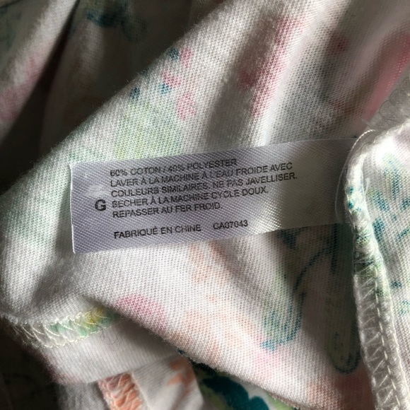 Laura Ashley cactus print nightshirt - size Large - Picture 10 of 16